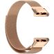 Ремінець Deexe Milanese Loop для Xiaomi Redmi Watch 3 - Rose Gold (320514RG). Фото 2 з 8