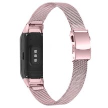 Ремінець Deexe Milanese Stainless Steel для Samsung Galaxy Fit (SM-R370) - Rose Pink: фото 1 з 6