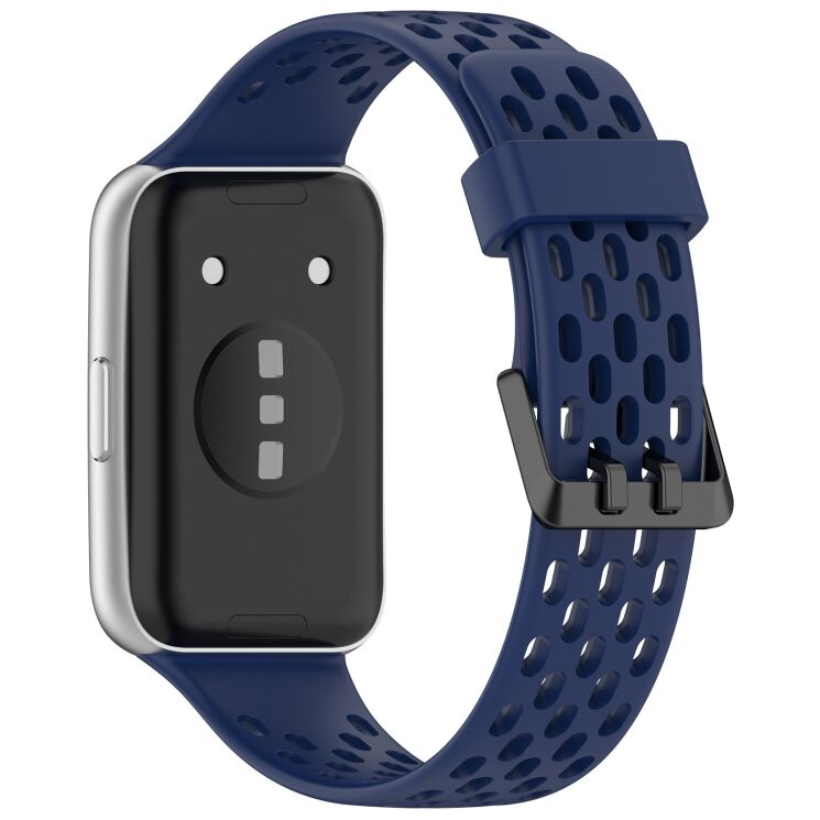 Ремешок Deexe Ocean Strap для Huawei Band 11 Pro / Band 11 - Blue: фото 1 из 9