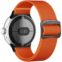 Ремешок Deexe Orbit Flex для Google Pixel Watch / Watch 2 / Watch 3 (41mm) - Orange: фото 1 из 4