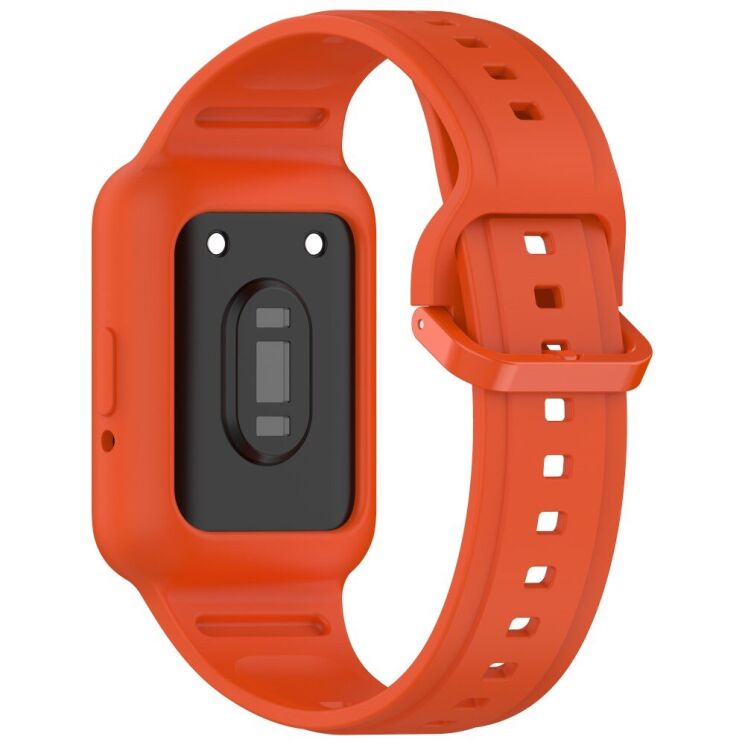 Ремешок Deexe Prime Strap для Huawei Band 7 / 8 / 9 - Orange: фото 2 из 7