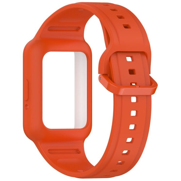 Ремешок Deexe Prime Strap для Huawei Band 7 / 8 / 9 - Orange: фото 3 из 7