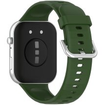 Ремінець Deexe Silicone Band для Huawei Watch Fit 3 / Fit 4 / Fit 4 Pro - Army Green: фото 1 з 10