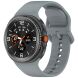 Ремешок Deexe Silicone Band для Samsung Galaxy Watch 8 (40/44mm) / 8 Classic - Grey (384190H). Фото 2 из 7