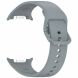 Ремешок Deexe Silicone Band для Samsung Galaxy Watch 8 (40/44mm) / 8 Classic - Grey (384190H). Фото 3 из 7