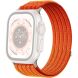 Ремешок Deexe Soft Weave для Apple Watch 49 / 46 / 45 / 44 / SE 44 / 42 (Series 1-3) / Ultra / Ultra 2 / Ultra 3 - Orange (371861O). Фото 1 из 5