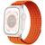 Ремешок Deexe Soft Weave для Apple Watch 49 / 46 / 45 / 44 / SE 44 / 42 (Series 1-3) / Ultra / Ultra 2 / Ultra 3 - Orange: фото 1 из 5