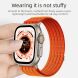 Ремешок Deexe Soft Weave для Apple Watch 49 / 46 / 45 / 44 / SE 44 / 42 (Series 1-3) / Ultra / Ultra 2 / Ultra 3 - Grey (371861H). Фото 3 из 5