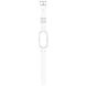 Ремешок Deexe Solid Color для Xiaomi Mi Smart Band 8 / 9 - Transparent White (326041T). Фото 5 из 9
