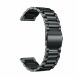 Ремінець Deexe Stainless Steel для Samsung Watch Active - Black (223115B). Фото 3 з 5