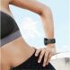 Ремінець Deexe Stainless Steel для Samsung Watch Active - Black (223115B). Фото 5 з 5