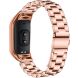 Ремешок Deexe Stainless Steel для Xiaomi Mi Smart Band 8 / 9 - Rose Gold (359411RG). Фото 1 из 6