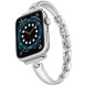 Ремешок KALEBOL Glam Strap для Apple Watch 46 / 45 / 44 / SE 44 / 42 (Series 1-3) / Ultra / Ultra 2 - Silver (371801S). Фото 2 из 6