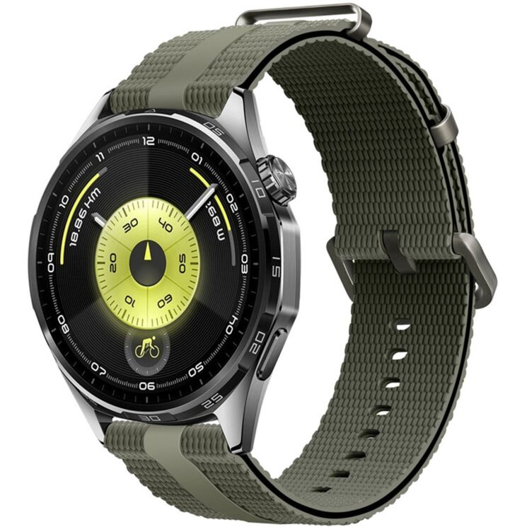 Ремінець Reframe Sport Linear для годинників з шириною кріплення 22мм - Army Green: фото 2 з 9