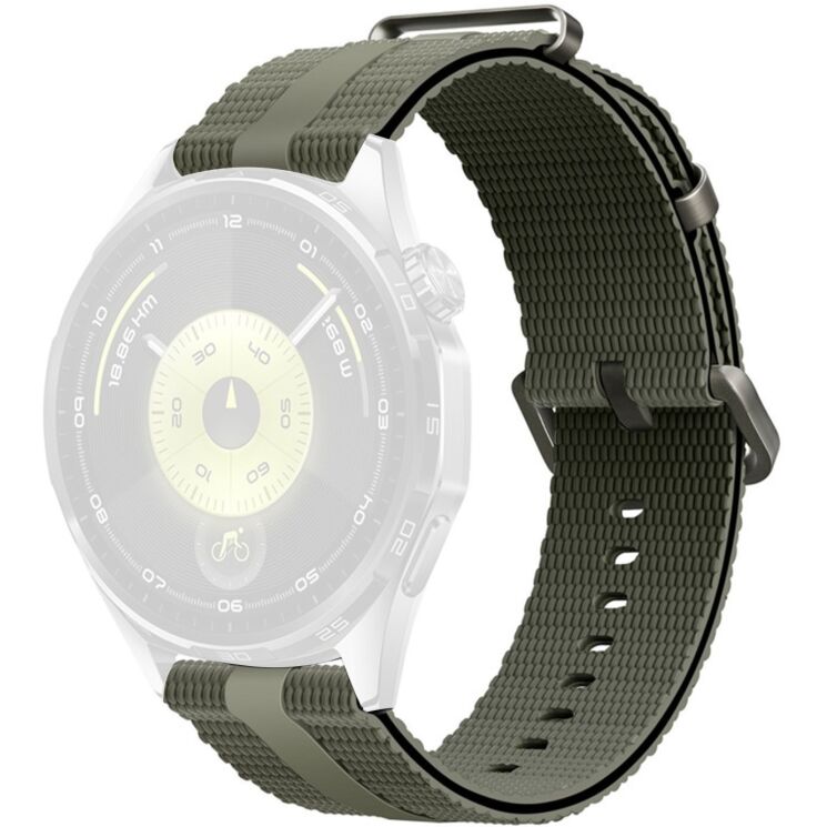 Ремінець Reframe Sport Linear для годинників з шириною кріплення 22мм - Army Green: фото 1 з 9