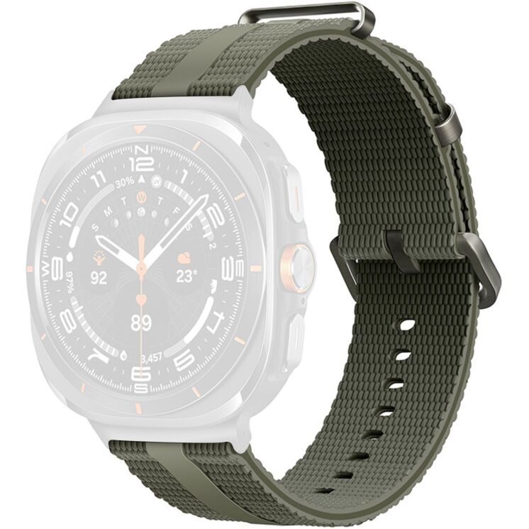 Ремешок Reframe Sport Linear для Samsung Galaxy Watch Ultra (47mm) / Ultra (2025) - Green (358074G) Ремешок Reframe Sport Linear для Samsung Galaxy Watch Ultra (47mm) / Ultra (2025) - Green: фото 1 из 5