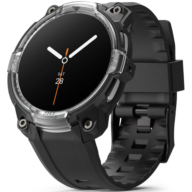 Ремінець Ringke Rugged Gear (FW) для Samsung Galaxy Watch 8 (44mm) 8800328814196 - Black: фото 1 з 17