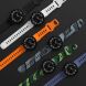 Ремінець Tech-Protect Silicone Line для Samsung Galaxy Watch 4 / 4 Classic / 5 / 5 Pro / 6 / 6 Classic / 7 / FE 5906302313594 - Orange (358219O). Фото 3 з 6