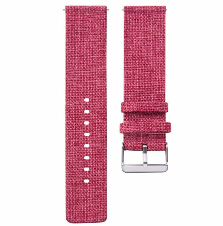 Ремінець UniCase Cloth Texture для Samsung Watch Active / Active 2 40mm / Active 2 44mm - Rose: фото 4 з 4