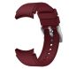 Ремешок UniCase Silicone Band для Samsung Galaxy Watch 4 / 4 Classic / 5 / 5 Pro / 6 / 6 Classic / 7 / FE - Wine Red (284301WR). Фото 3 из 7