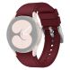Ремешок UniCase Silicone Band для Samsung Galaxy Watch 4 / 4 Classic / 5 / 5 Pro / 6 / 6 Classic / 7 / FE - Wine Red (284301WR). Фото 2 из 7