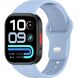 Ремешок UniCase Silicone Strap для Xiaomi Redmi Watch 6 / 6 Active / 6 Lite / 5 / 4 - Light Blue (391406TT). Фото 2 из 8