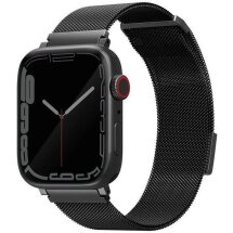 Ремінець UNIQ Dante для Apple Watch 46 / 45 / 44 / SE 44 / 42 (Series 1-3) / Ultra / Ultra 2 - Graphite: фото 1 з 4