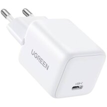 Мережевий зарядний пристрій UGREEN X512 GaN 20W (Type-C) 55554 - White: фото 1 з 5