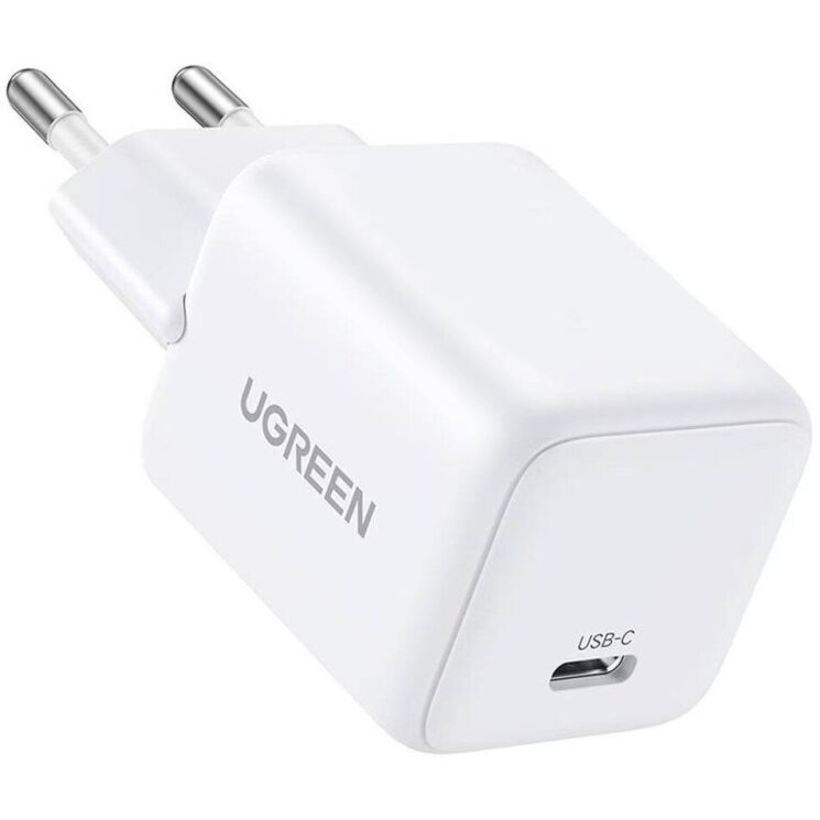 Сетевое зарядное устройство UGREEN X512 GaN 20W (Type-C) 55554 - White (995631W) Сетевое зарядное устройство UGREEN X512 GaN 20W (Type-C) 55554 - White: фото 1 из 5