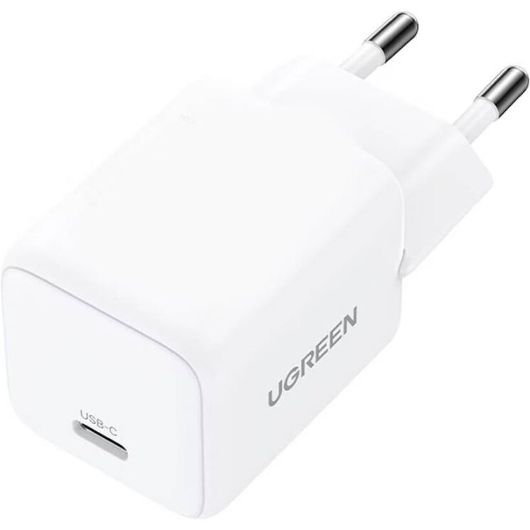 Сетевое зарядное устройство UGREEN X512 GaN 20W (Type-C) 55554 - White (995631W) Сетевое зарядное устройство UGREEN X512 GaN 20W (Type-C) 55554 - White: фото 3 из 5