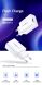 Мережевий зарядний пристрій USAMS US-CC083 T22 Single USB QC3.0 Travel Charger - White (141946W). Фото 3 з 13