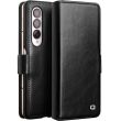 Шкіряний чохол QIALINO Wallet Case (FF) для Samsung Galaxy Fold 4 - Black (303059B)