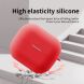 Силиконовый чехол Deexe Silicone Case (FH) для Samsung Galaxy Buds 3 / Buds 3 Pro - Green (360901G). Фото 5 из 10