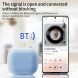 Силиконовый чехол Deexe Silicone Case (FH) для Samsung Galaxy Buds 3 / Buds 3 Pro - Green (360901G). Фото 3 из 10