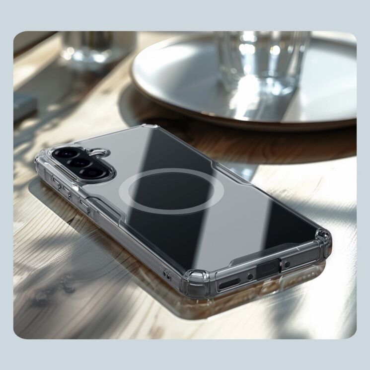 Силиконовый чехол NILLKIN Nature TPU Pro Magnetic для Samsung Galaxy A56 (A566) - Transparent: фото 16 из 17