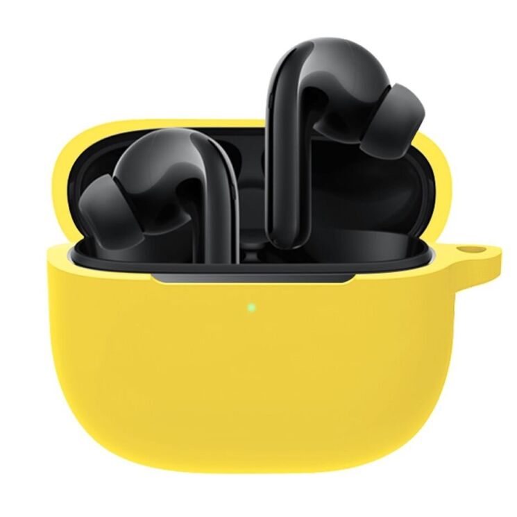 Силіконовий чохол UniCase Protective Case для Xiaomi FlipBuds Pro - Yellow: фото 1 з 6