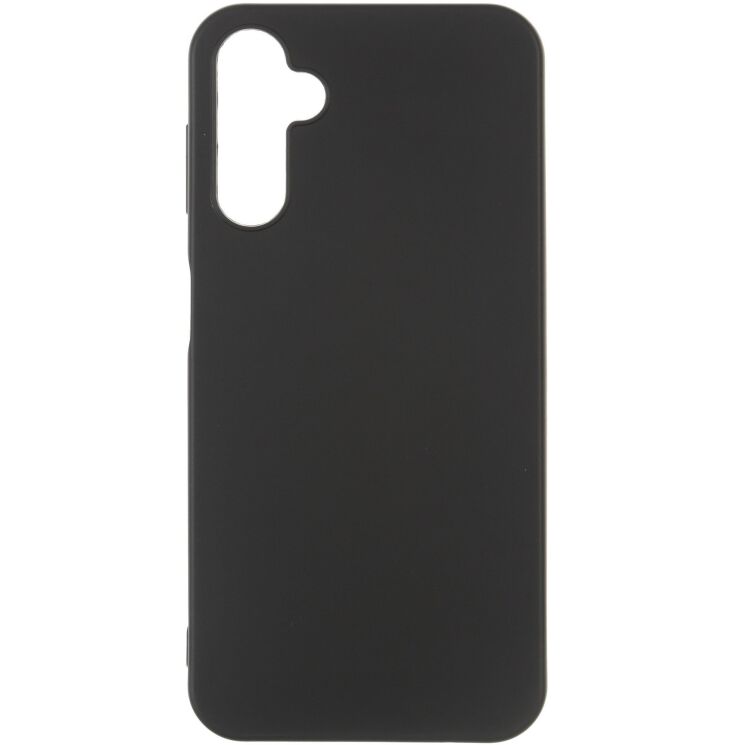 Силиконовый (TPU) чехол ArmorStandart Matte Slim Fit для Samsung Galaxy A34 (A346) - Black: фото 1 из 3