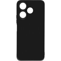 Силиконовый (TPU) чехол ArmorStandart Matte Slim Fit для Xiaomi Redmi 13 - Black: фото 1 из 5