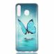 Силиконовый (TPU) чехол Deexe LumiCase для Samsung Galaxy M30 (M305) / A40s (A407) - Blue Butterfly (223404J). Фото 2 из 6