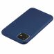 Силіконовий (TPU) чохол Deexe Matte Case для Apple iPhone 11 - Dark Blue (269129DB). Фото 3 з 5