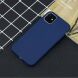 Силіконовий (TPU) чохол Deexe Matte Case для Apple iPhone 11 - Dark Blue (269129DB). Фото 5 з 5