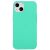 Силиконовый (TPU) чехол Deexe Matte Case для Apple iPhone 15 Plus - Green: фото 1 из 5