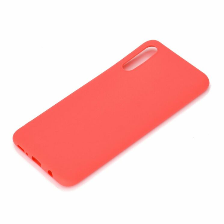 Силиконовый (TPU) чехол Deexe Matte Case для Samsung Galaxy A50 (A505) / A30s (A307) / A50s (A507) - Red: фото 3 из 8