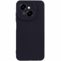 Силиконовый (TPU) чехол Deexe Matte Case для TECNO Spark Go 1 - Black: фото 1 из 6