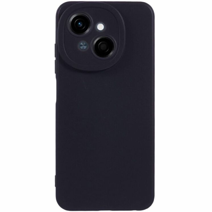 Силиконовый (TPU) чехол Deexe Matte Case для TECNO Spark Go 1 - Black: фото 1 из 6