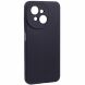 Силиконовый (TPU) чехол Deexe Matte Case для TECNO Spark Go 1 - Black (361817B). Фото 3 из 6