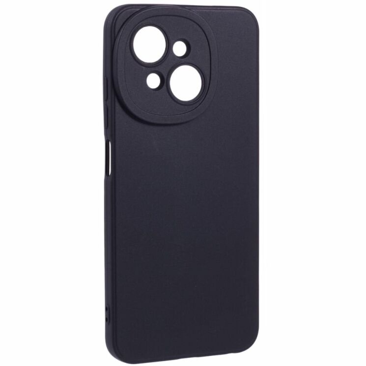 Силиконовый (TPU) чехол Deexe Matte Case для TECNO Spark Go 1 - Black: фото 3 из 6