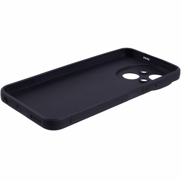 Силиконовый (TPU) чехол Deexe Matte Case для TECNO Spark Go 1 - Black: фото 4 из 6