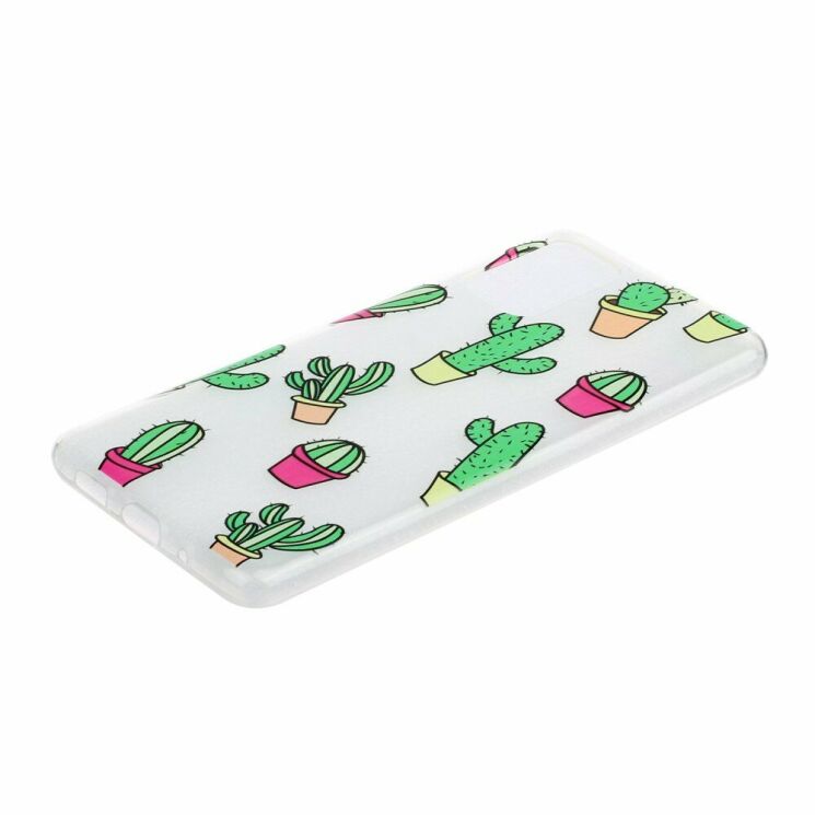 Силиконовый (TPU) чехол Deexe Pretty Glossy для Samsung Galaxy S20 Ultra (G988) - Cactus: фото 2 из 5