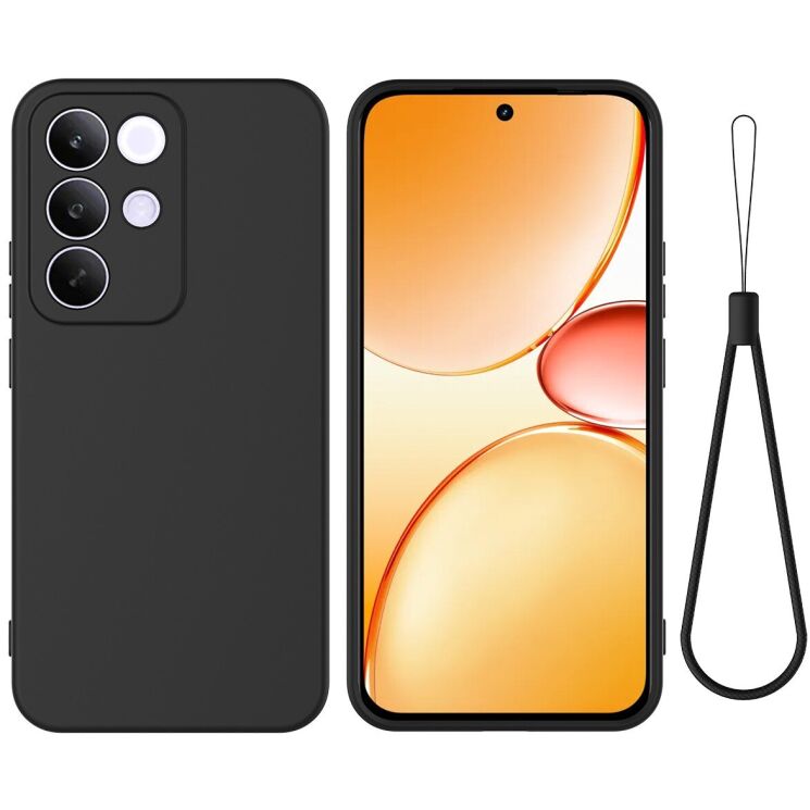 Силиконовый (TPU) чехол Deexe Silicone Case для Realme C85 Pro - Red: фото 3 из 8